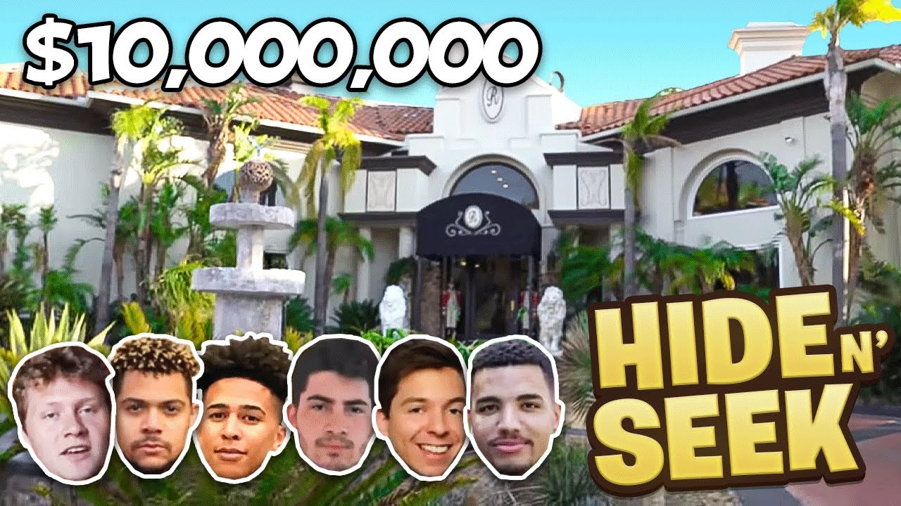 CRAZY HIDE And SEEK In $10 MILLION DOLLAR MANSION!