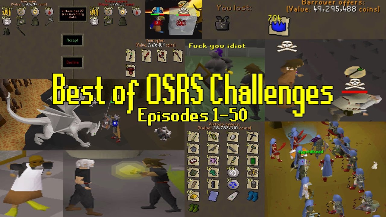 Best of OSRS Challenges | Episodes 1-50