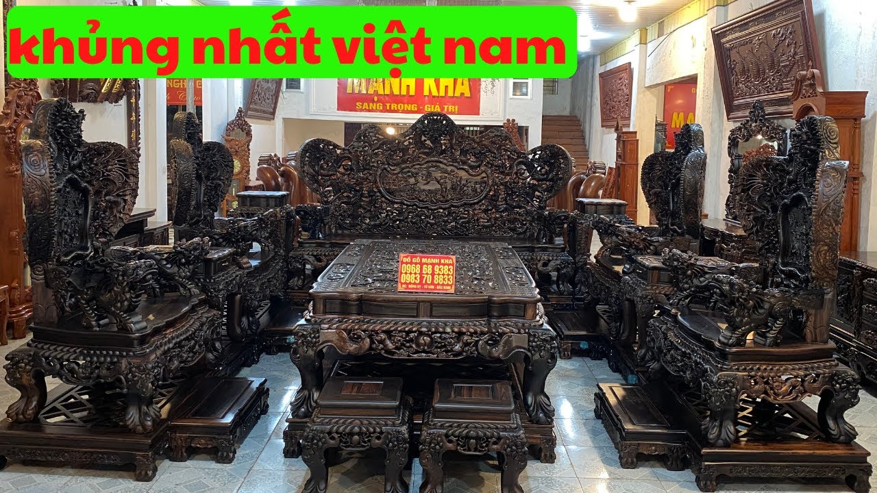 CỬU LONG BÁT MÃ | Siêu Phẩm Đục Tay Thủ Công Mỹ Nghệ Khủng Nhất Việt Nam| (đồ gỗ đồng kỵ mạnh kha )