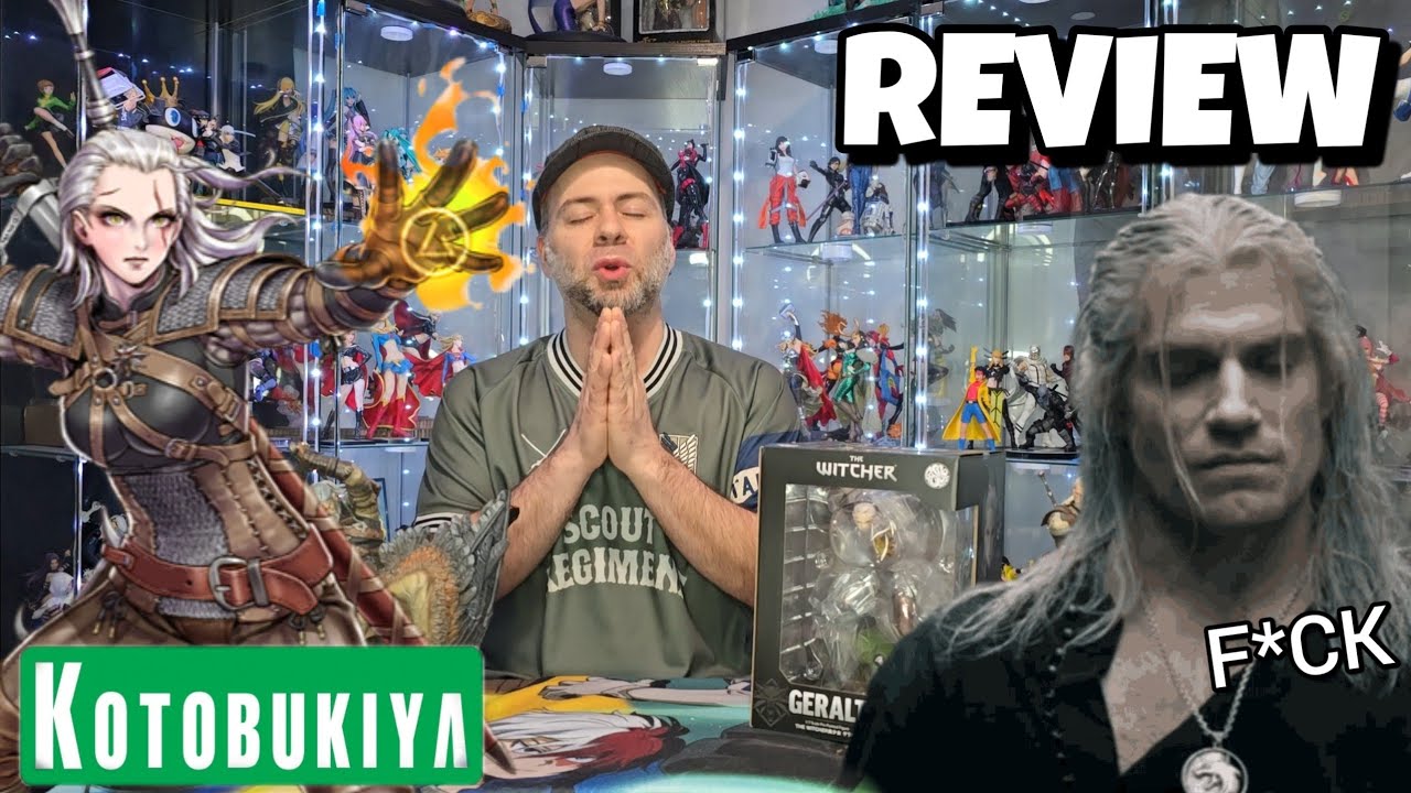 Kotobukiya Witcher Geralt Bishoujo Statue Unboxing & Review &ndash; A Unique Female Twist!
