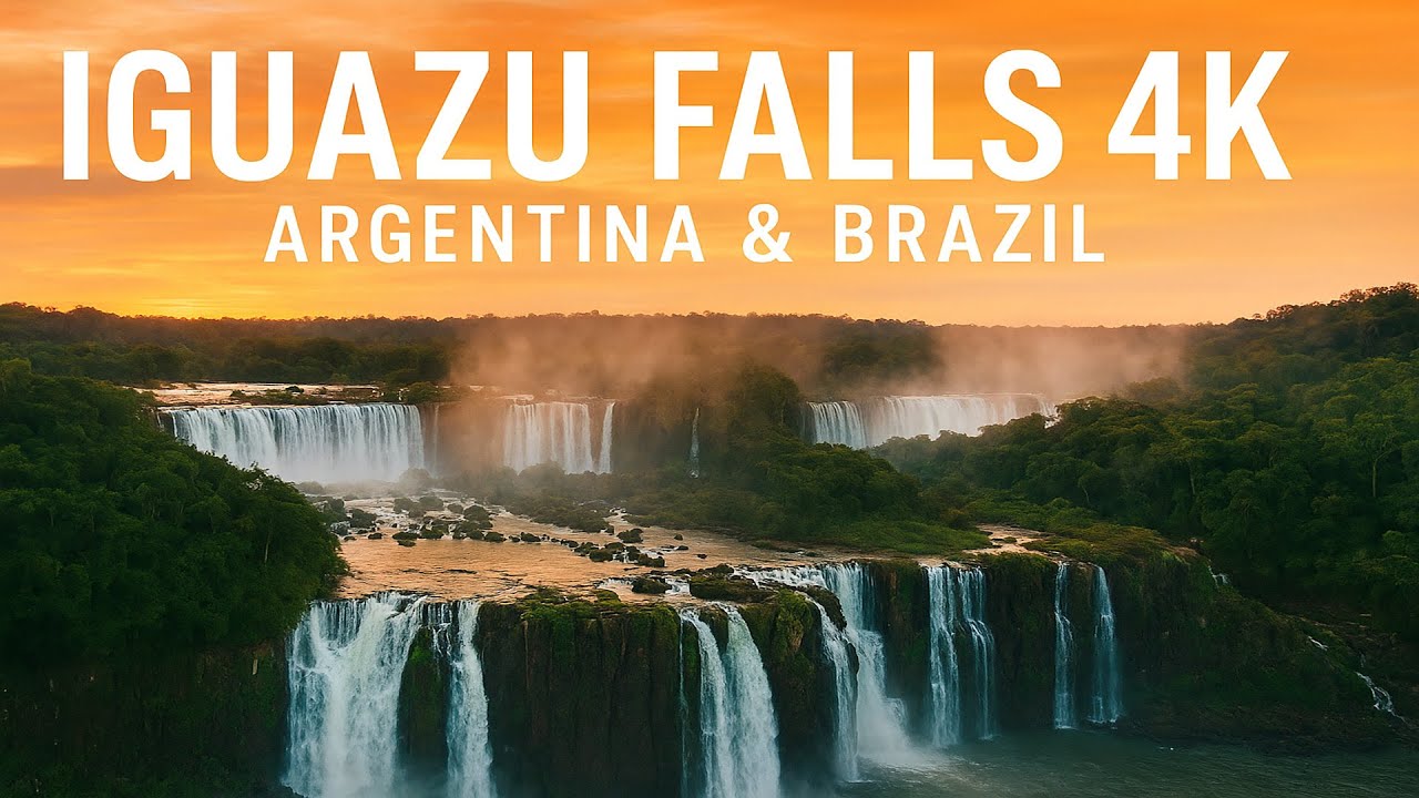 IGUAZU FALLS 4K &ndash; The Most Powerful Waterfalls on Earth 🌎💦 | Argentina & Brazil