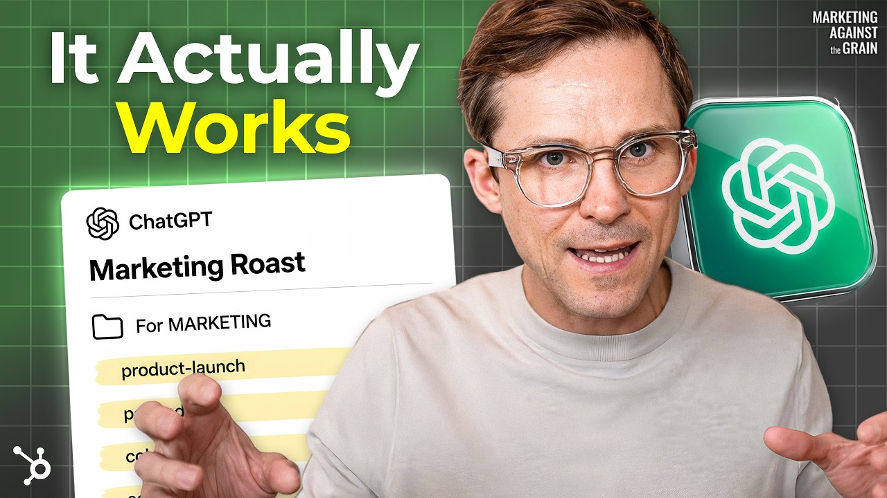 I Taught AI to Roast All My Marketing Tactics (Product Launch, Paid Ads, etc)