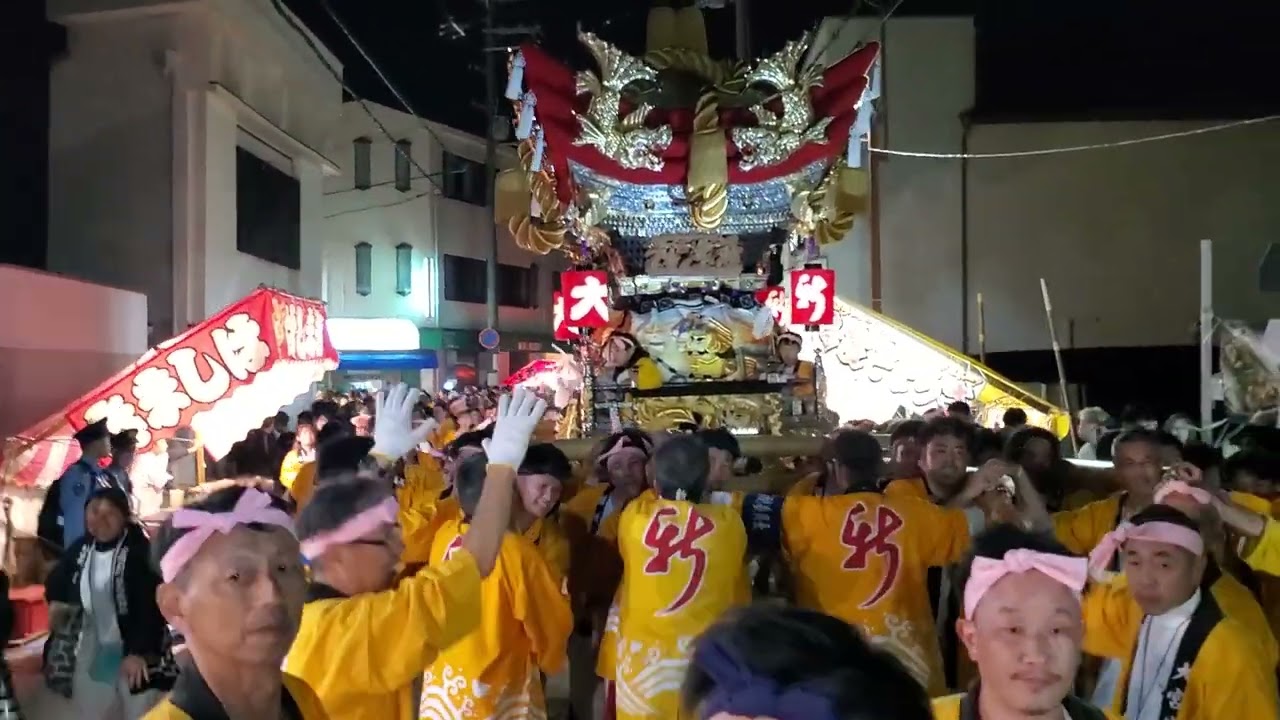 2024.播州三木大宮八幡宮秋祭り昼宮宮出&明盛街（明石町・新町）