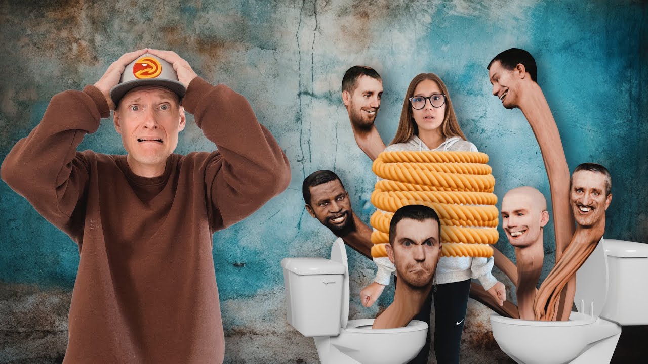 LOS SKIBIDI TOILETS HAN HECHO UNA TRAMPA | Arina Dance Stories