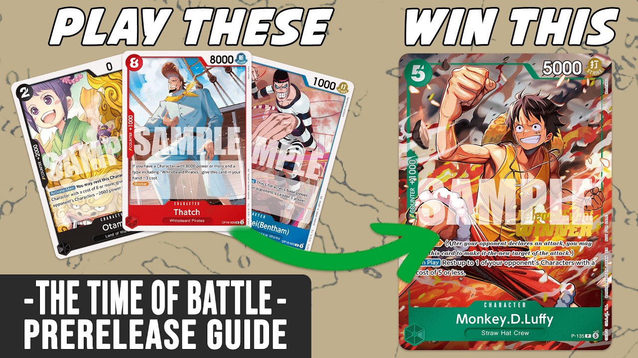 Как выиграть на предрелизном турнире OP16 &mdash; One Piece TCG