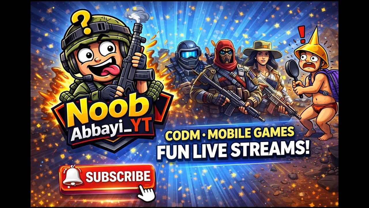 🔴 LIVE | Noob Gameplay 😄🔥 | CODM & Fun | NoobAbbayi_YT