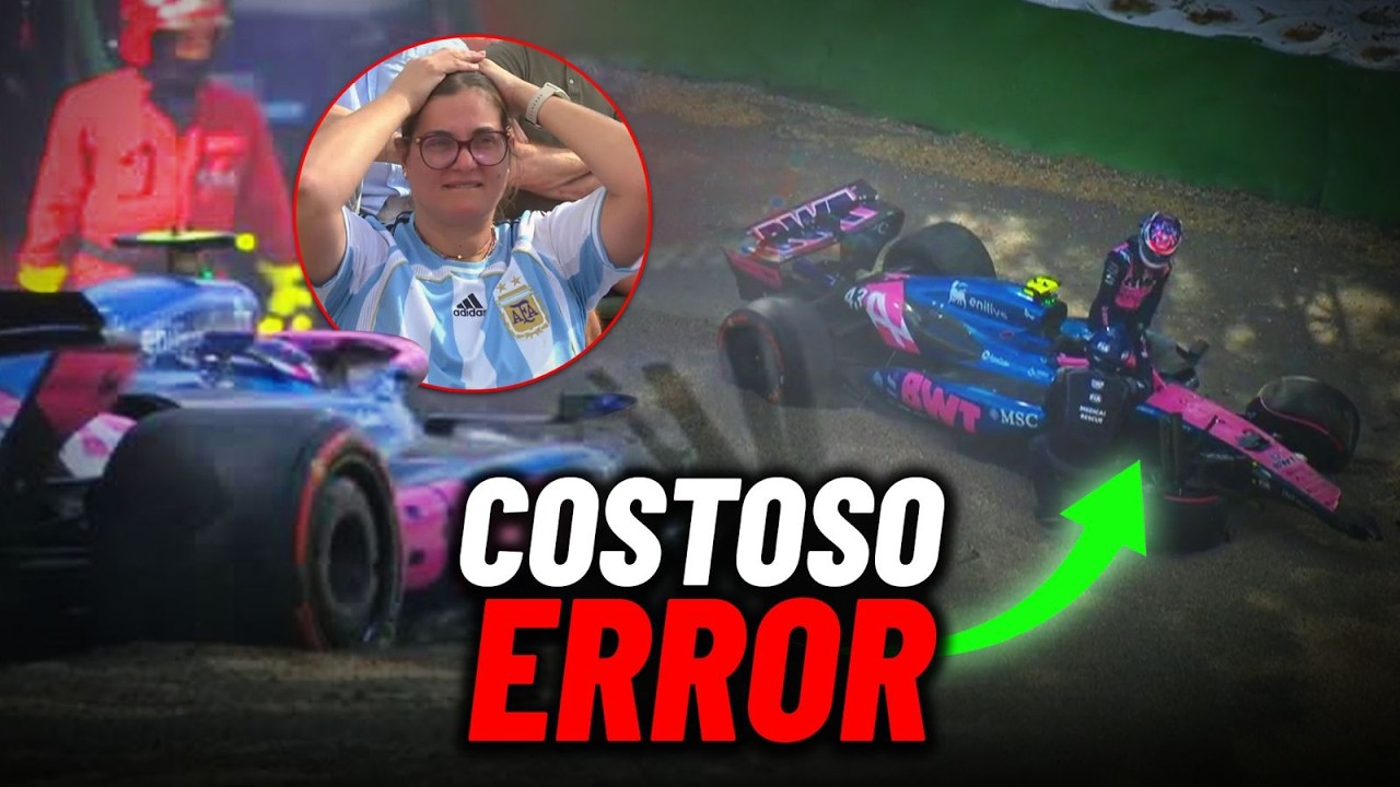 😰 CHOCA y lo PENALIZAN a Franco COLAPINTO en la clasifiación en Imola - Aston Martin SOPRENDE
