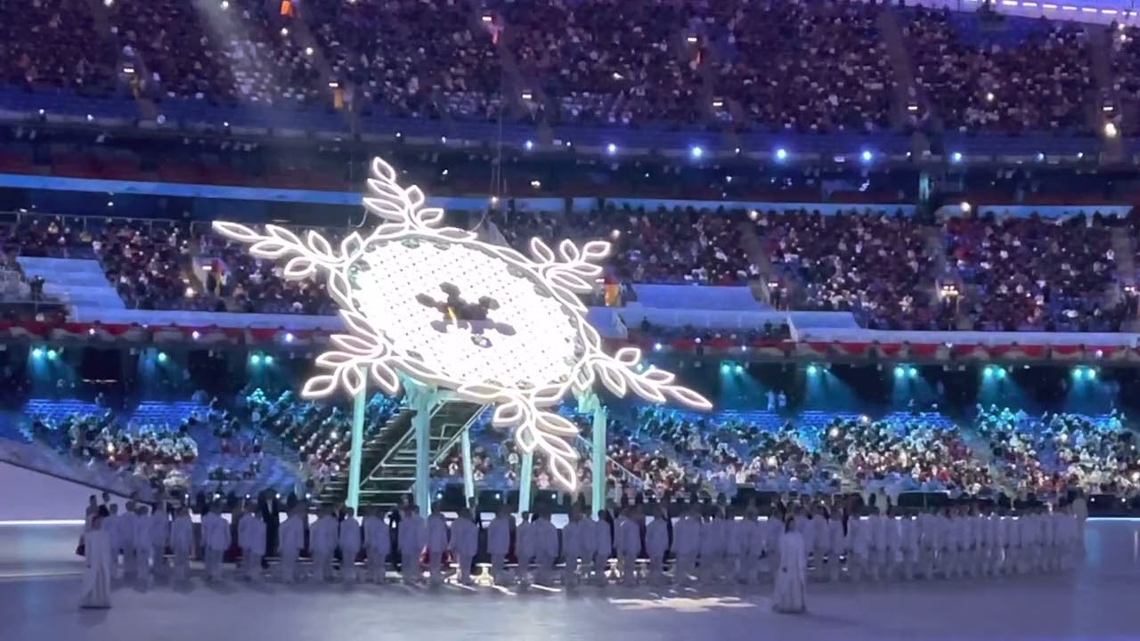 Blind Athlete's struggle & conquering -  2022 Beijing Winter Paralympics opening ceremony in China