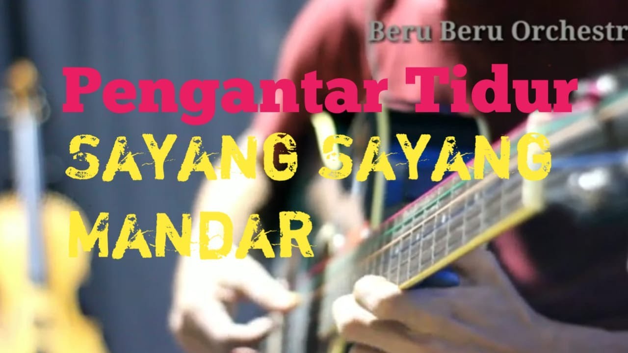 Relaxation Etnic Music For Sleep Sayang Sayang Mandar Edisi Kemayoran