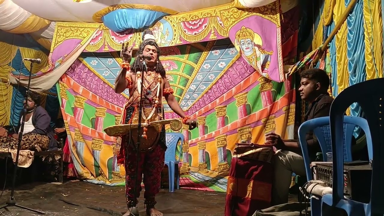 నల్ల తంగ డ్రామా TN కుప్పం నారదుడు గురువు మణి గారు (8247009147)