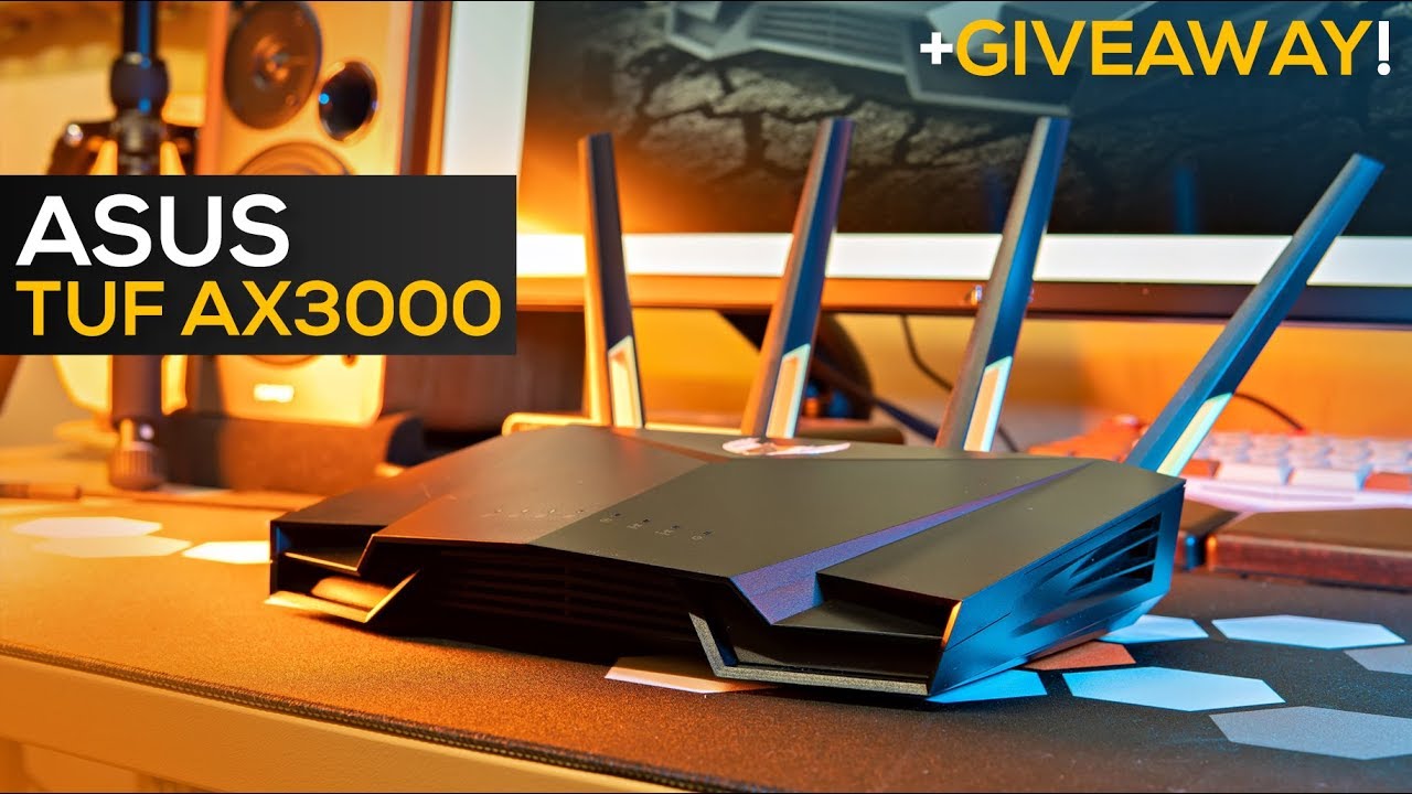 Обзор игрового роутера ASUS TUF AX3000 WiFi 6 + РОЗЫГРЫШ!