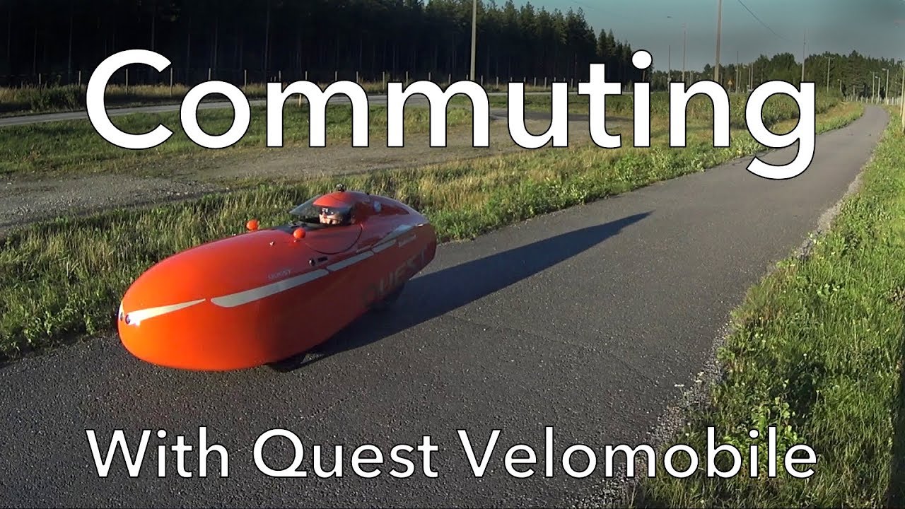 Commuting with Quest velomobile