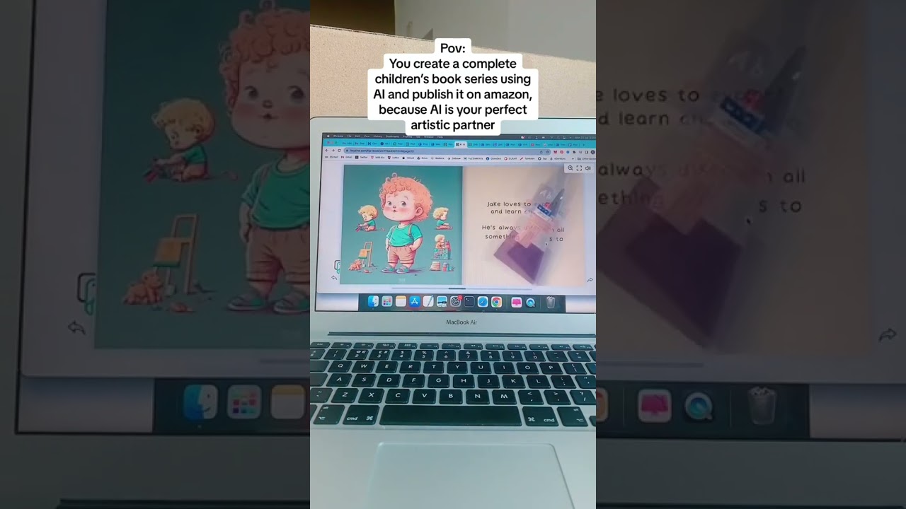 Children&rsquo;s book series created completely with AI #ai #aibooks #chatgpt #midjourney