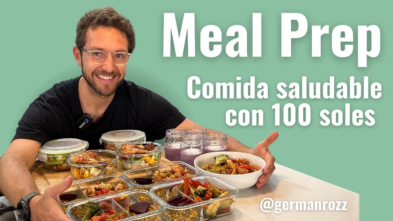 ALMUERZO, SNACK Y CENA CON $27 - S/.100  | Meal Prep para 4 días