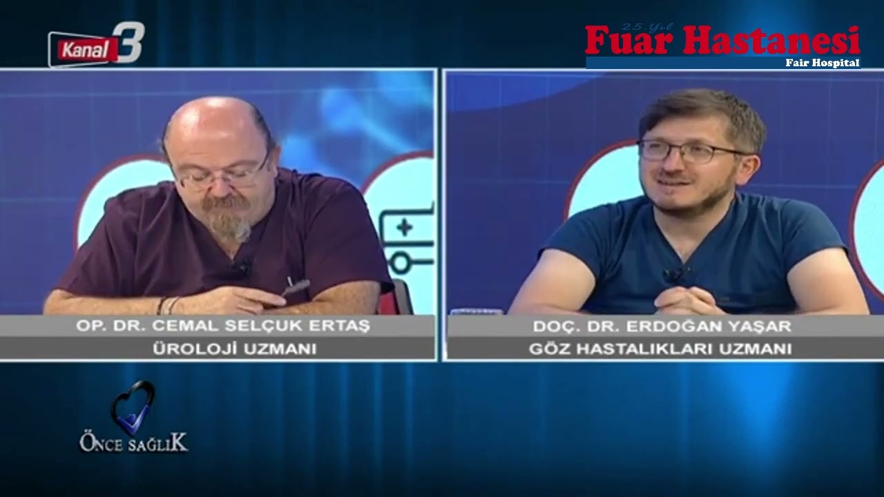 ÖNCE SAĞLIK - ERDOĞAN YAŞAR İLE GÖZ VE RETİNA SAĞLIĞI