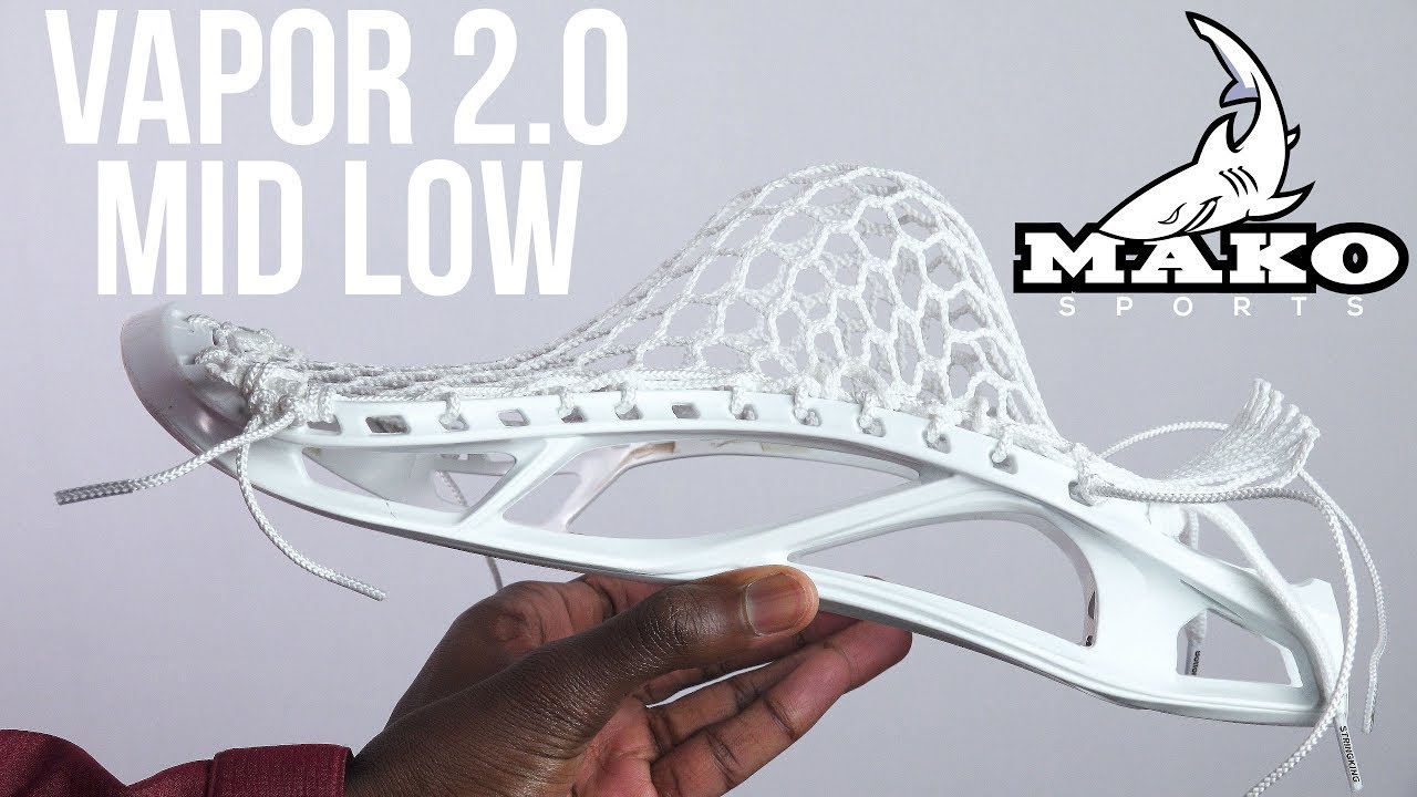 Nike Vapor 2.0 Lacrosse Head Stringing Tutorial
