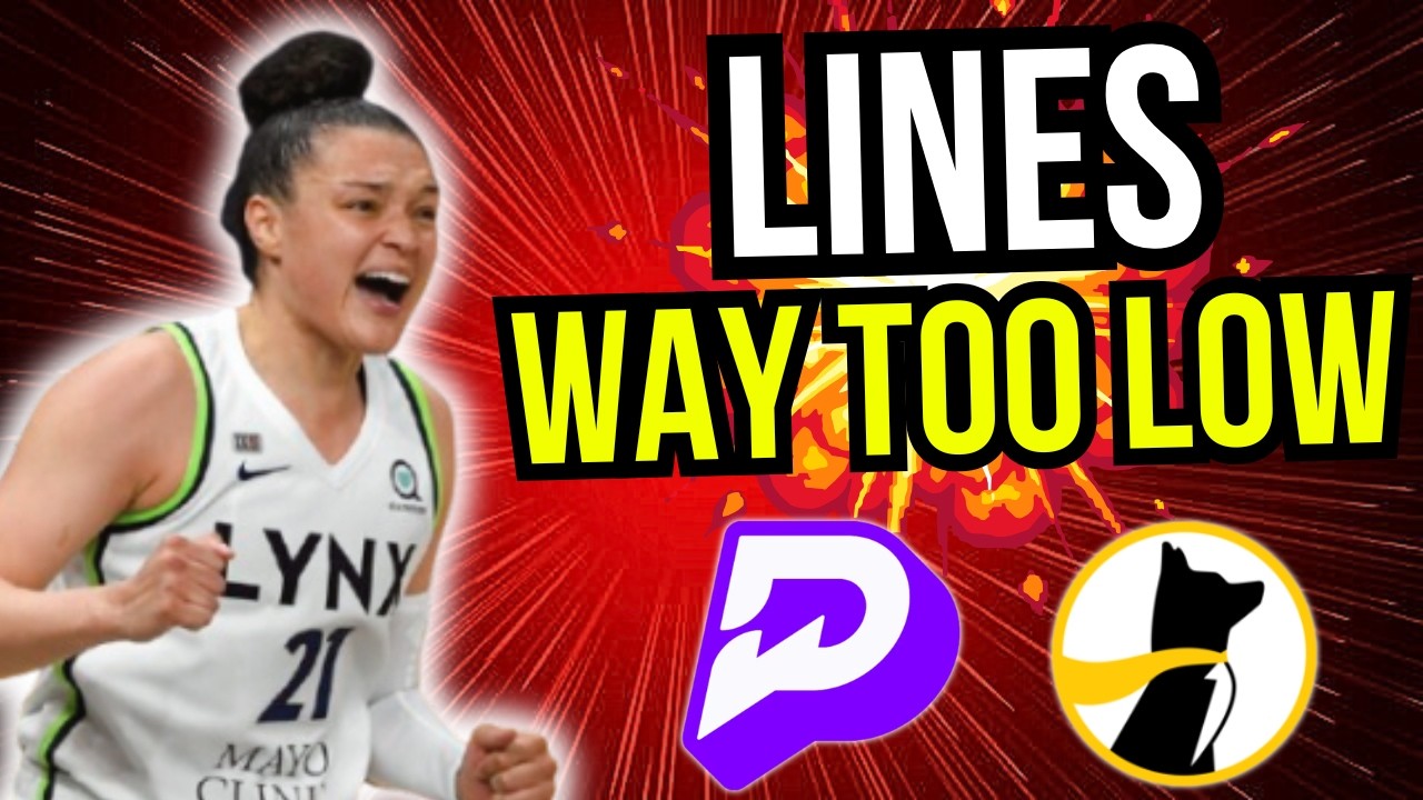 (6-0 победа всухую🧹) Лучшие прогнозы на матчи WNBA сегодня!! Среда, 22 июля | PrizePicks и Underdog