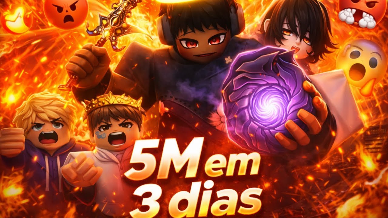 PEGUEI 5M NO KING LEGACY EM 3 DIAS !