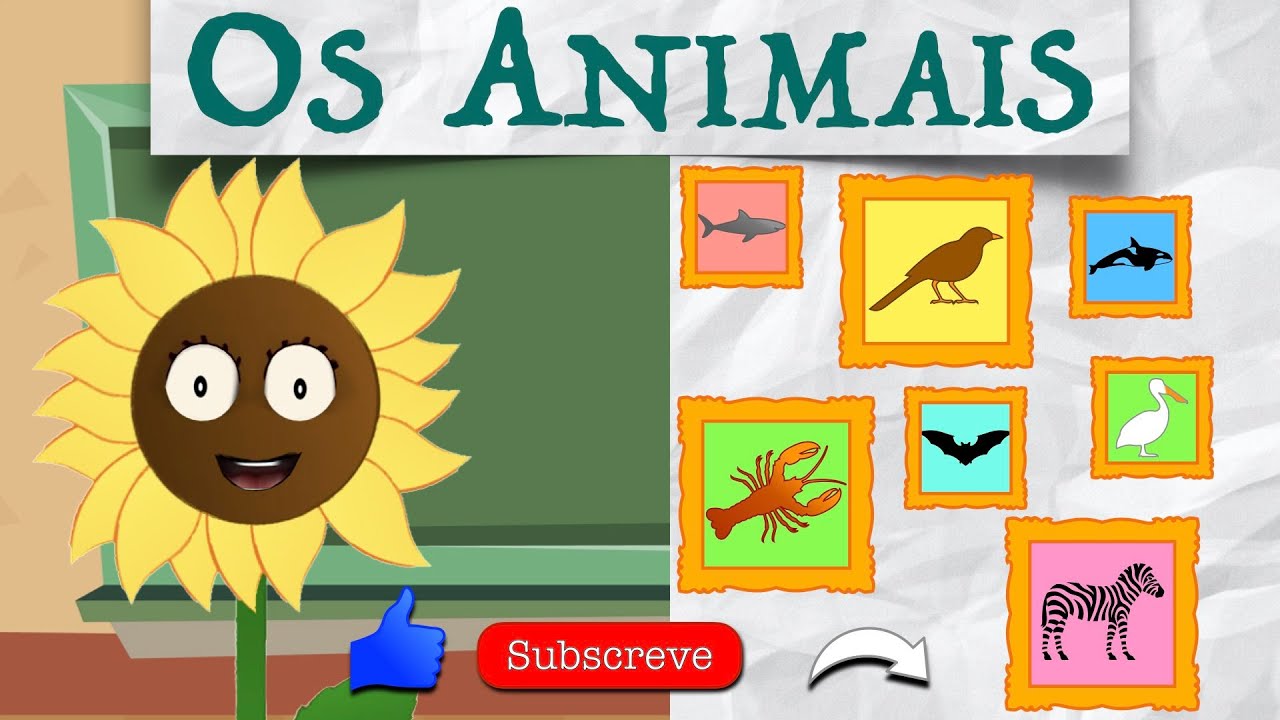 Vamos Aprender...Os Animais (Aula Estudo do Meio de 1º Ciclo, em Português de Portugal)