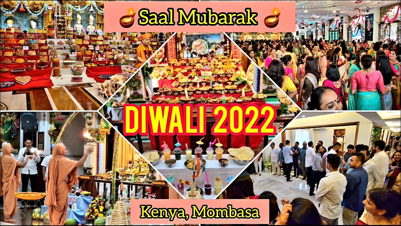 A day in Diwali in Mombasa, Kenya| Big Annkuts & Visiting all the temples  #diwali #vlog #kenya