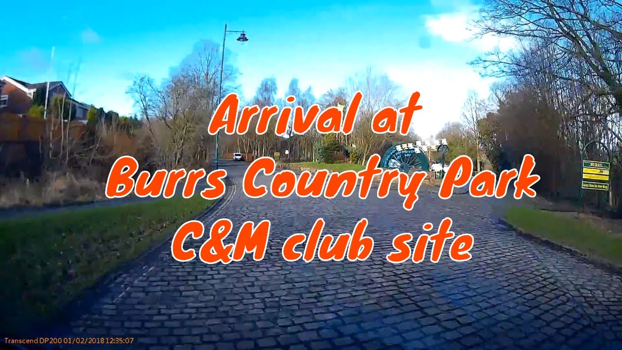 Arriving At BURRS COUNTRY PARK Caravan & Motorhome Club Site