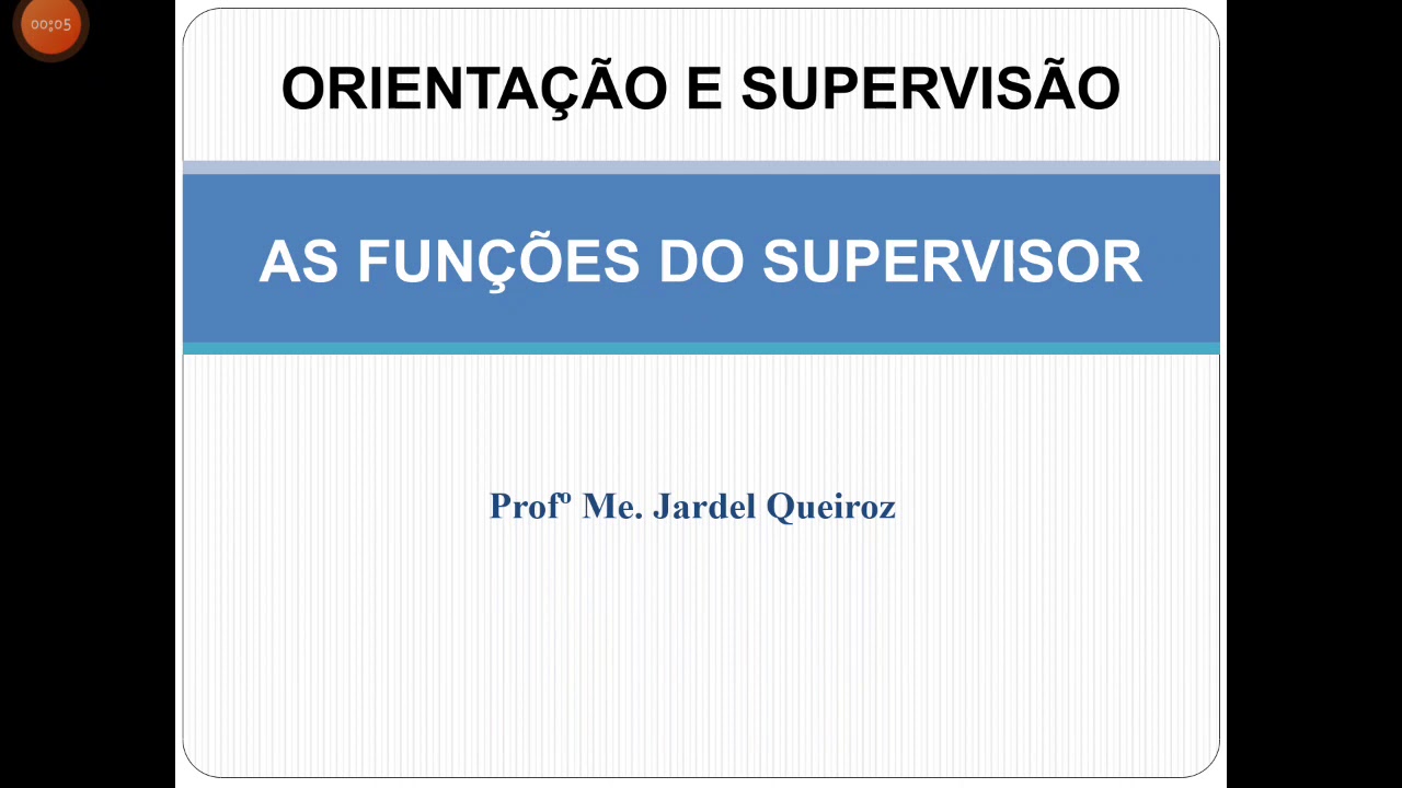 Supervisão Escolar
