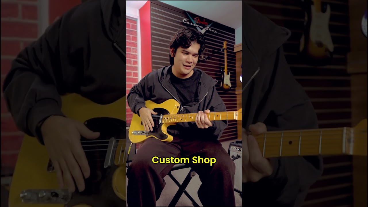Embrace the vintage tone of Fender Custom Shop '53 Telecaster! #jbmusic #fender #telecaster