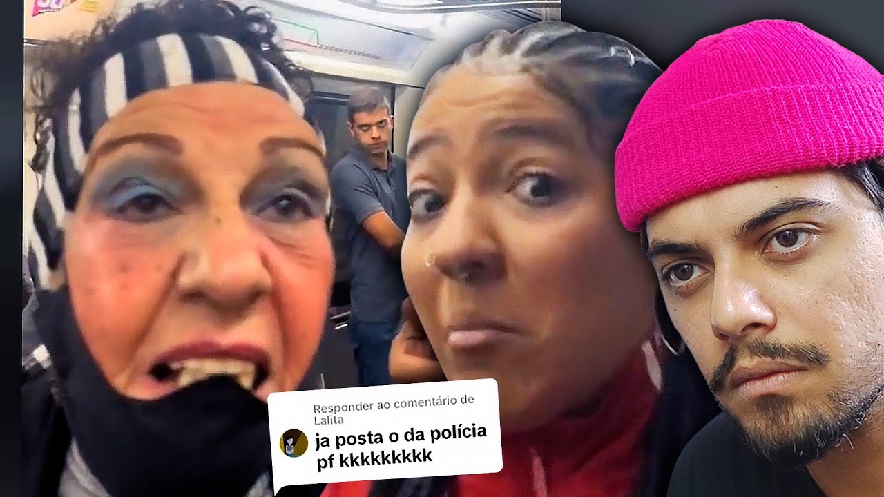 Barraco no metrô do Rio