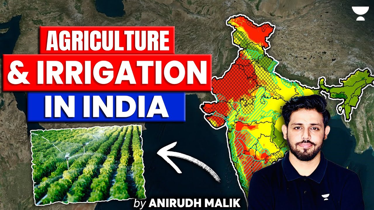 Agriculture and Irrigation in India | UPSC Prelims 2025 | Geography | Anirudh Malik