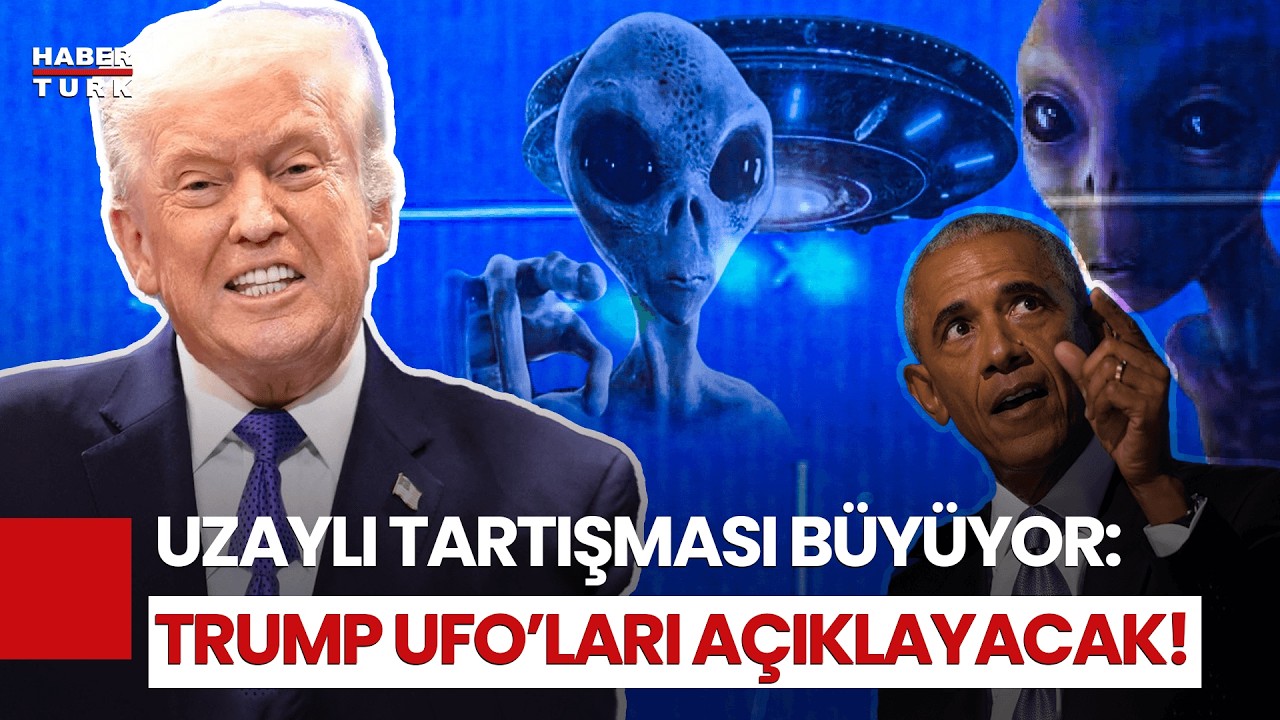 Trump’tan ‘Uzaylı’ Hamlesi! ABD Gizli UFO Belgelerini Açıyor