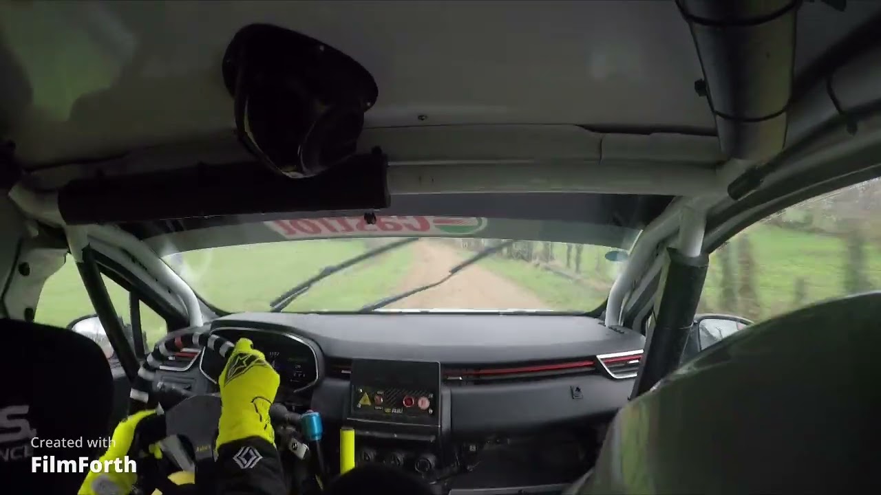 Rallye terre des Causses 2023 ES3 Mas de Cance - Gelles  Clio RC5
