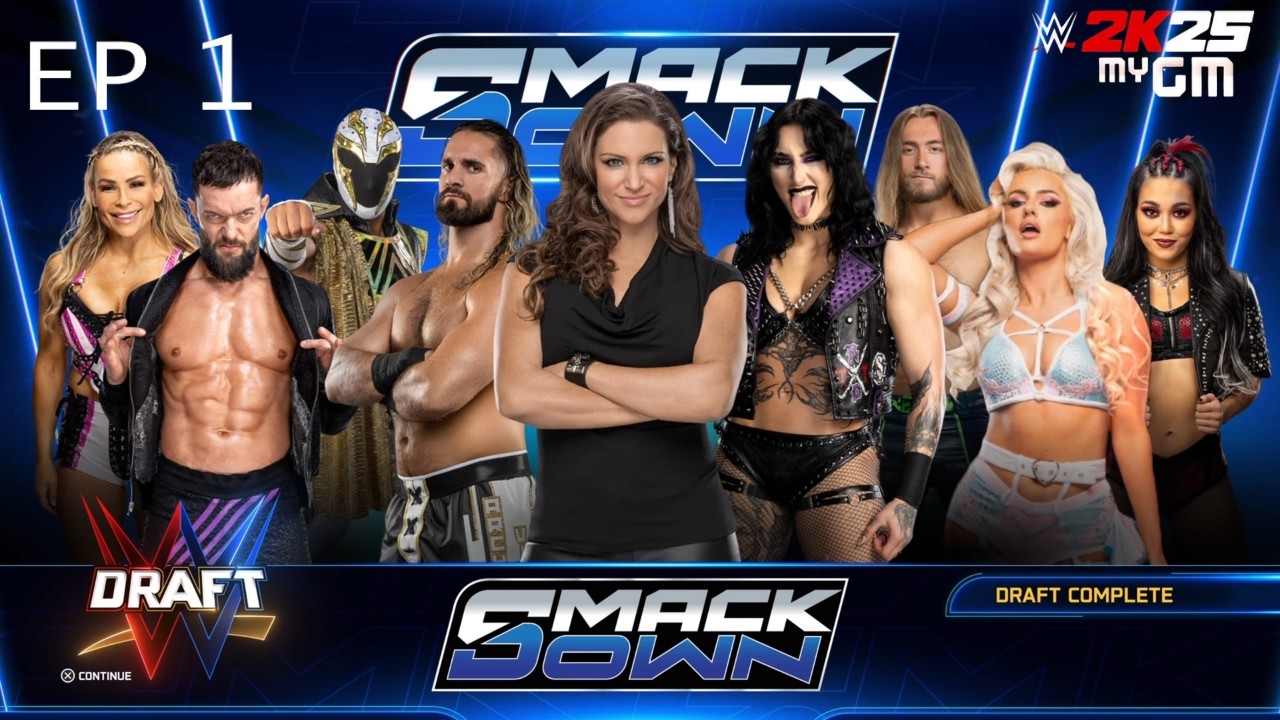 WWE 2K25 MyGM EP #1