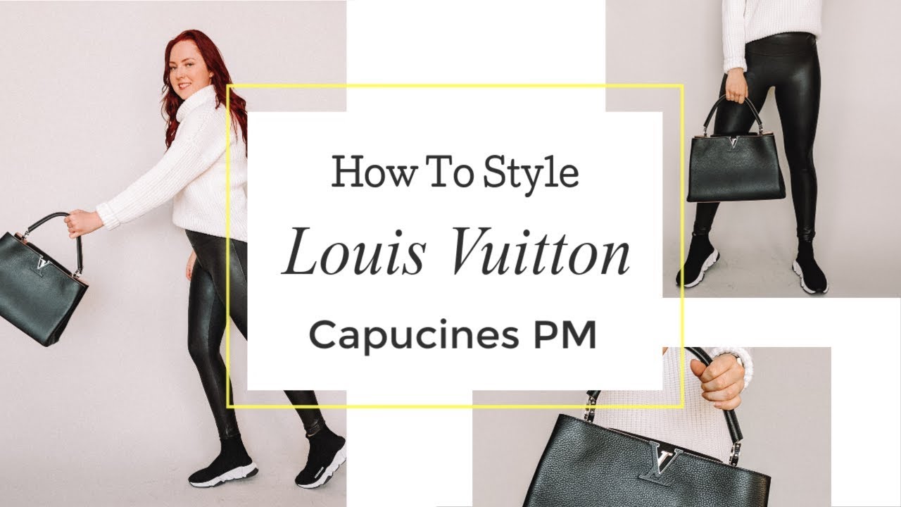 Louis Vuitton Capucines PM // How To Style Fall 2018