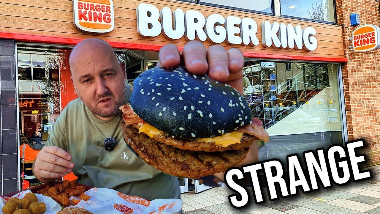 Я пошел в BURGER KING в Португалии за ЧЕРНЫМ БУРГЕРОМ!!!