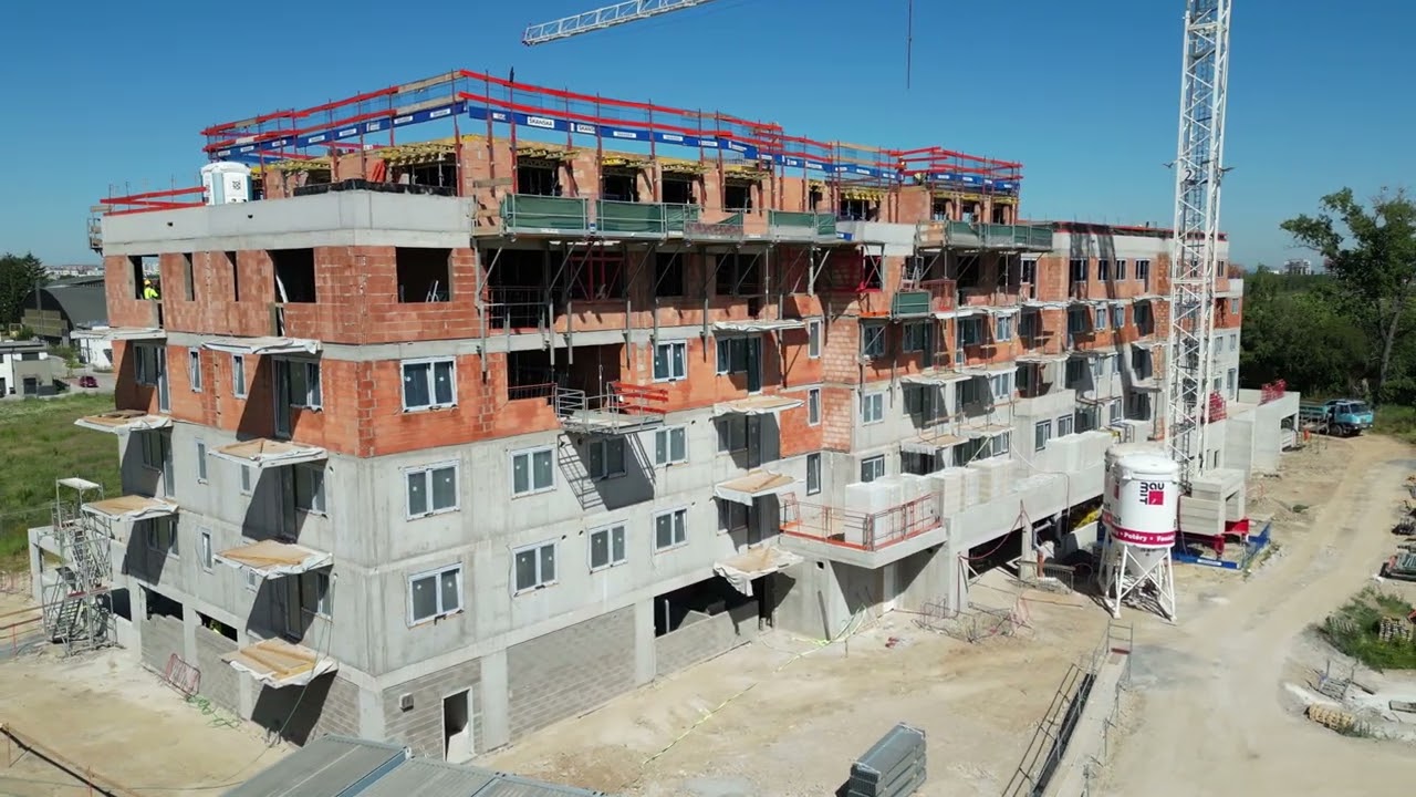Výstavba rezidenčního projektu Albatros Kbely - 07/2025
