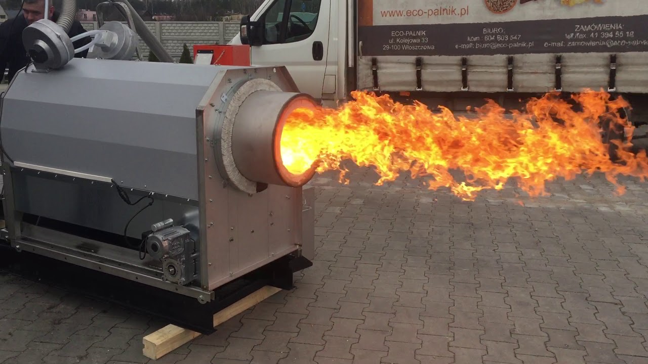 ECO-PALNIK palnik pelletowy UNI-MAX PERFECT o mocy 750kW