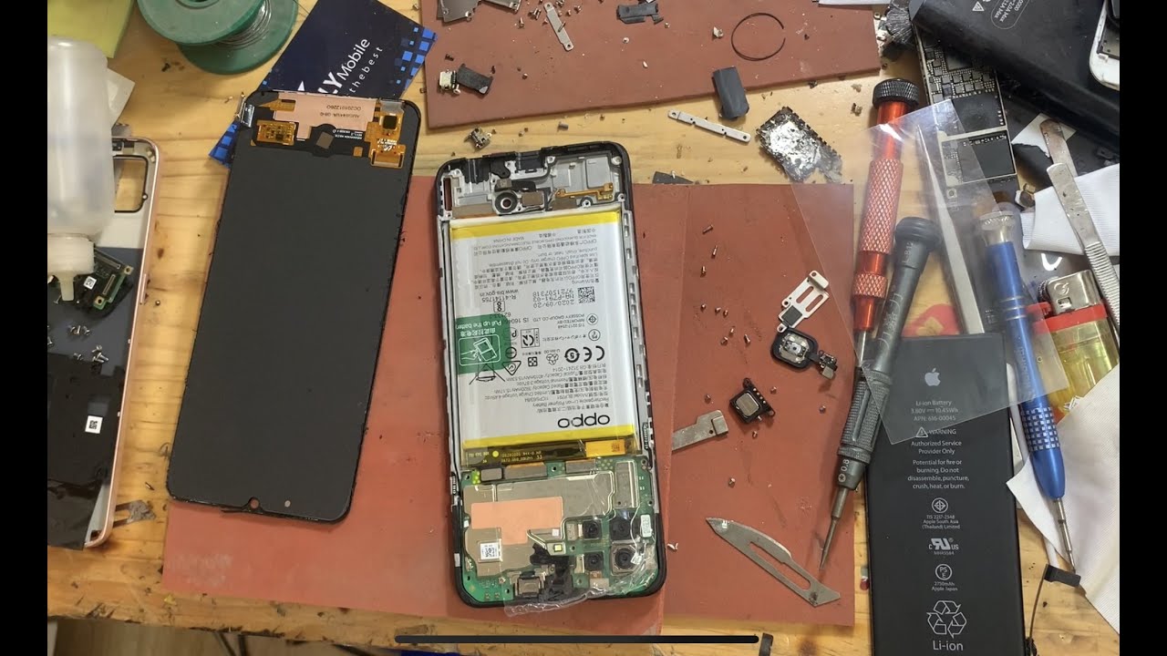 Fly Mobile | Cách tháo, ép kính oppo A73