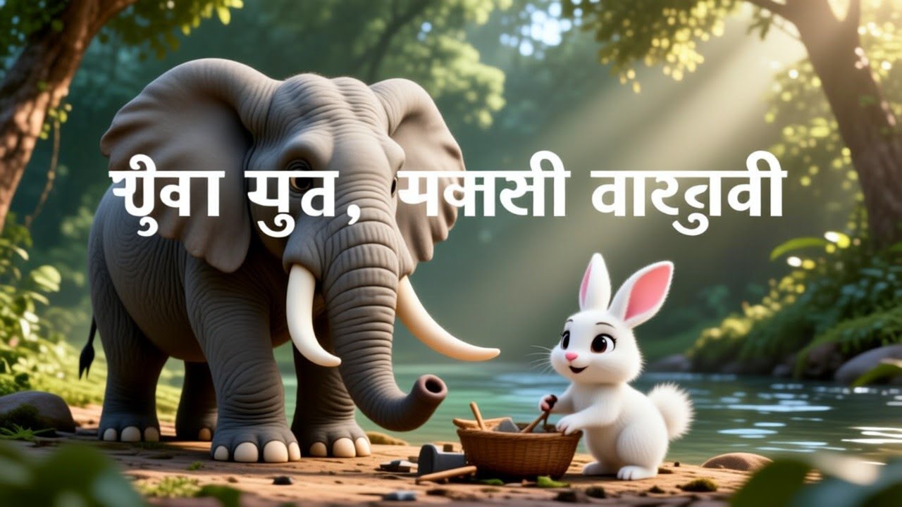 Babloo the Rabbit Tries to Build a Bridge Alone! | A Fun Friendship Story”