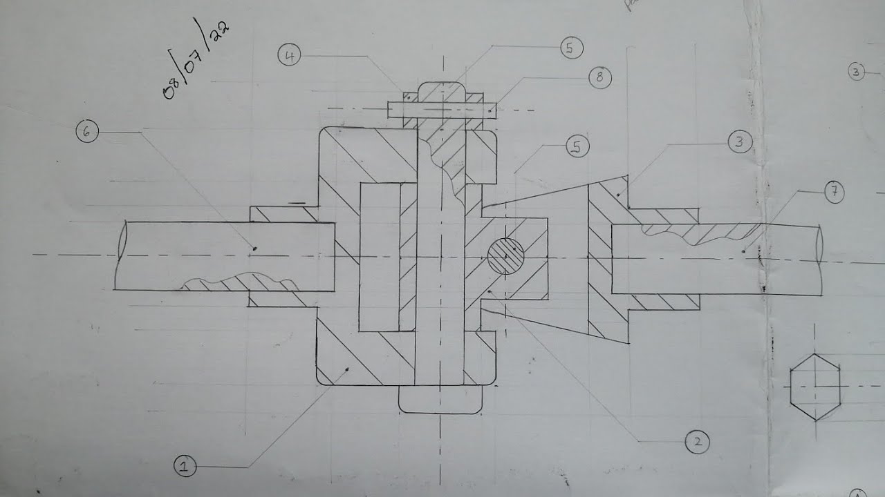 Assembly Drawing N3, Part 1️⃣
