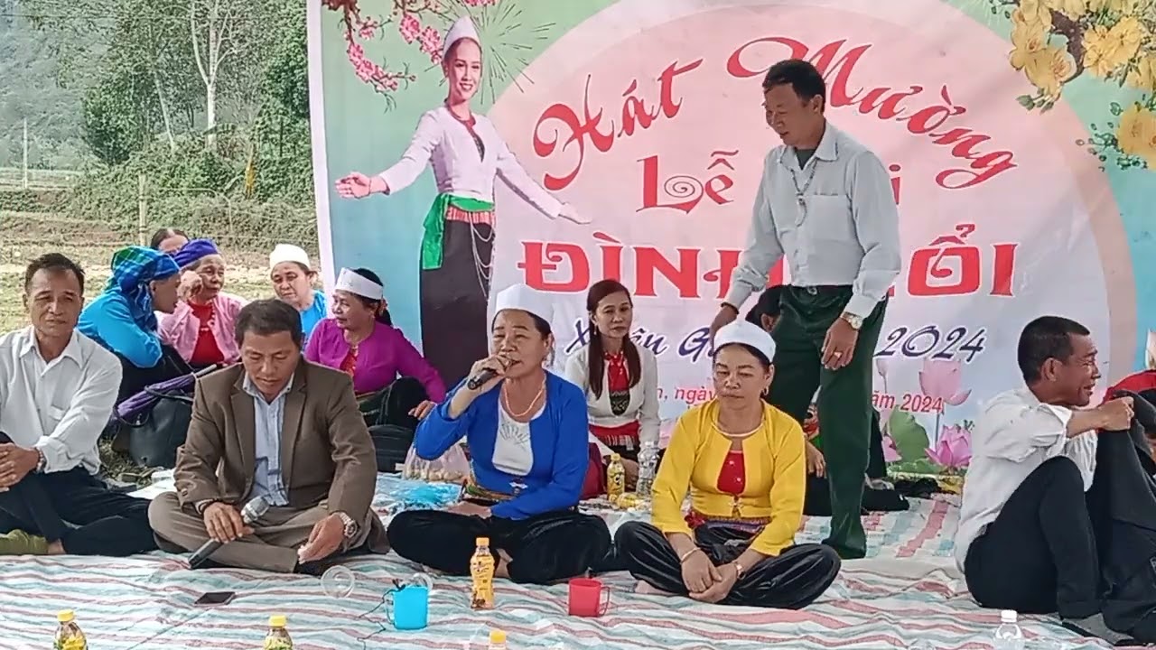 XƯỜNG CỔ 2 NGHỆ NHÂN,BÙI VĂN ĐẠO MƯỜNG BE HOÀ BÌNH BÙI THỊ HẬU. YÊN THỦY TẠI ĐÌNH CỔI / 08/01/2024