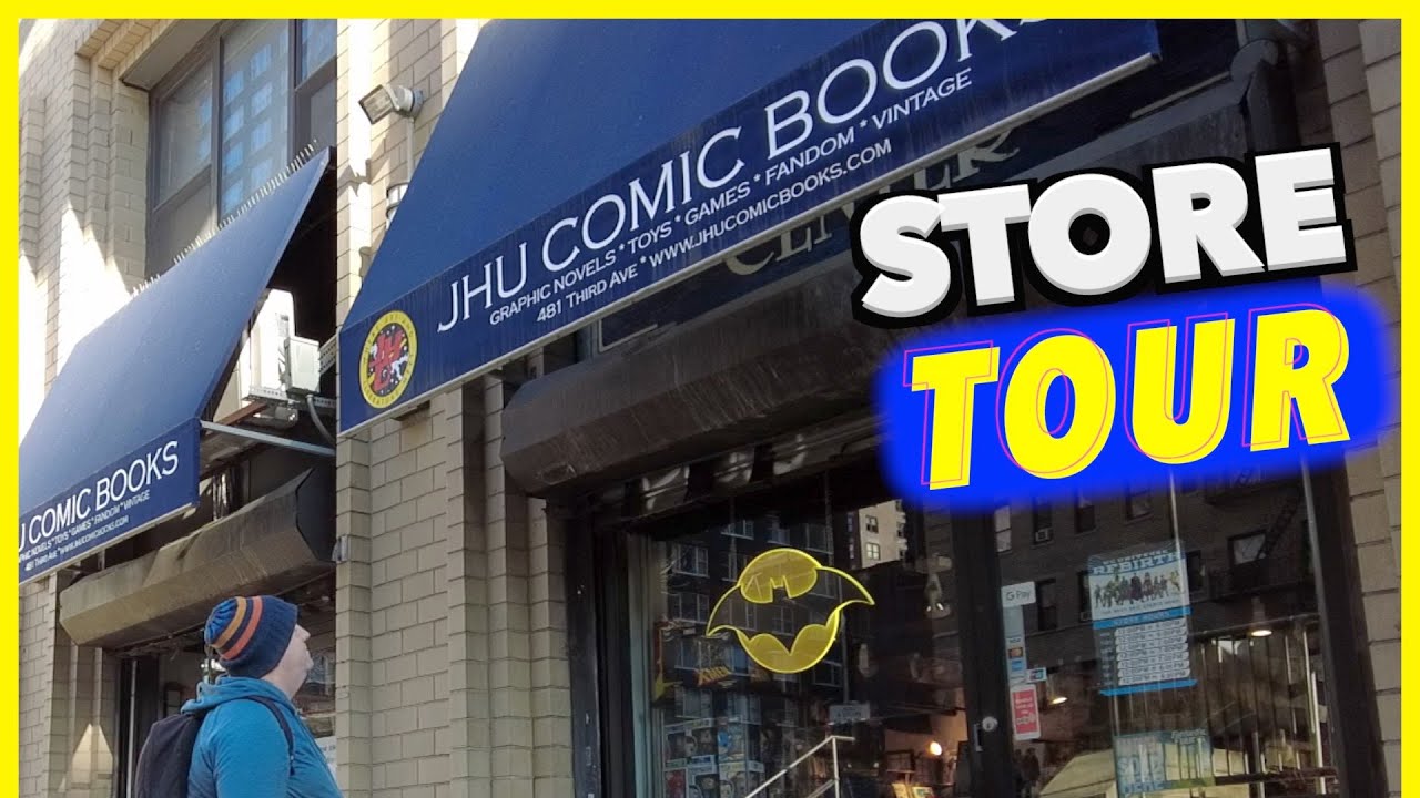 What I found at JHU COMIC BOOKS | New York City | Store Tour, 2022