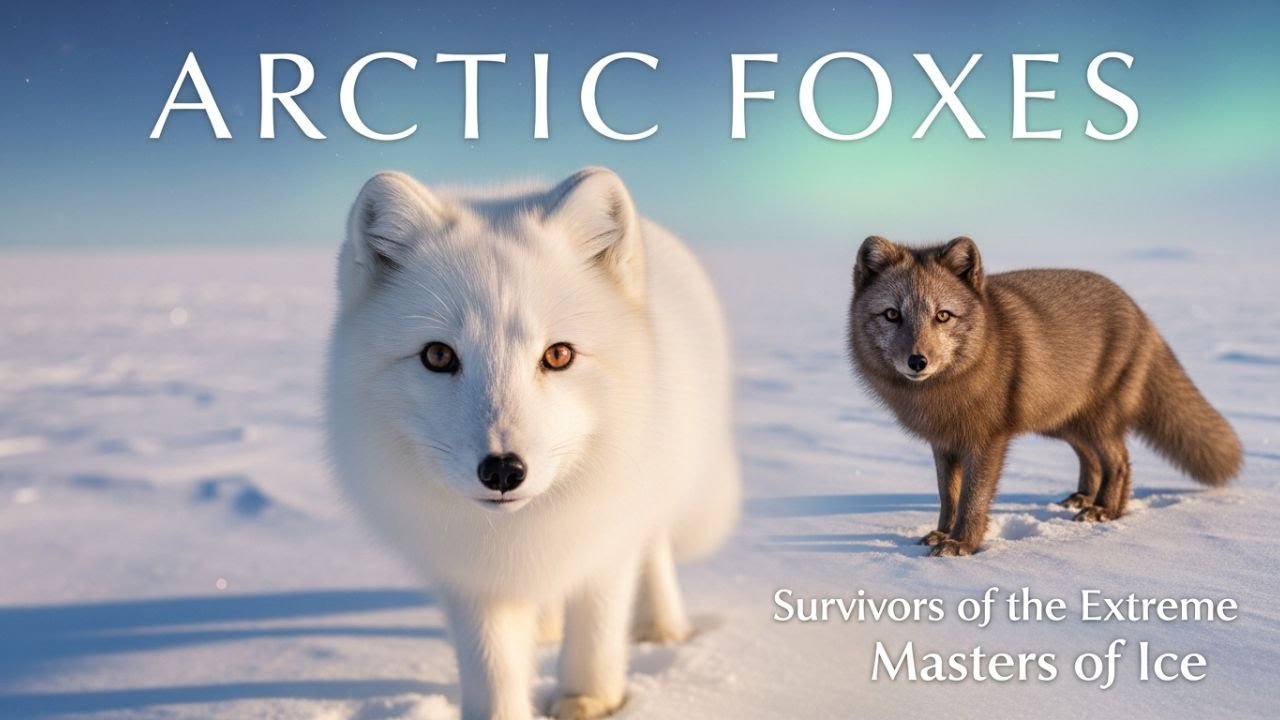 Arctic Foxes: Survivors of the Frozen Tundra | Masters of Extreme Cold & Camouflage