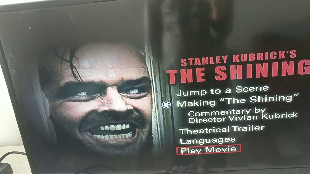 Opening to The Shining 1980 Dvd