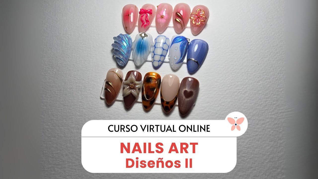 Muestra de curso: Nails Art - Diseños 2