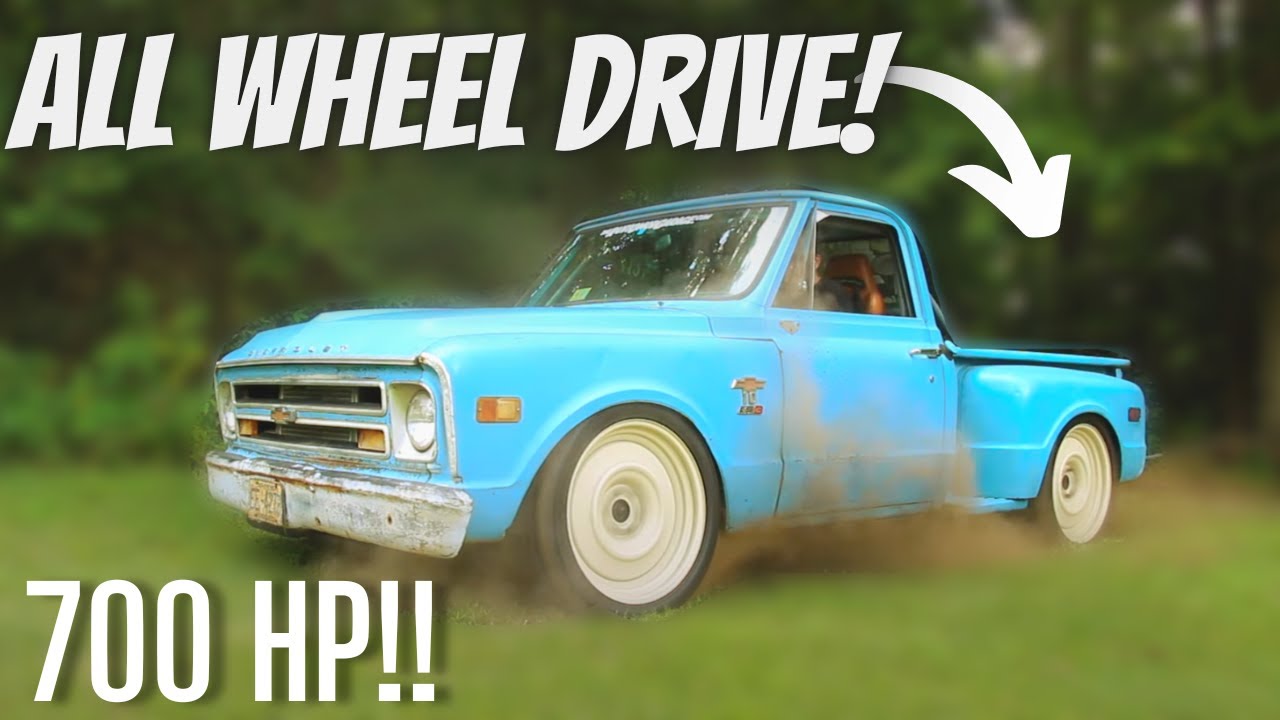 Мы построили 700-сильный полноприводный C10 из ESCALADE!?!? SLEEPER HOONITRUCK??- (Rustomod Garag...