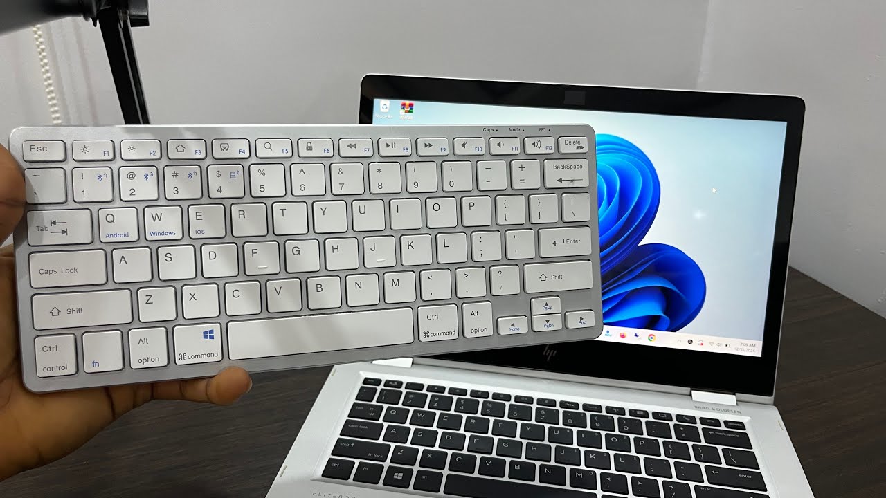 Как подключить беспроводную Bluetooth-клавиатуру к ноутбуку с Windows 11