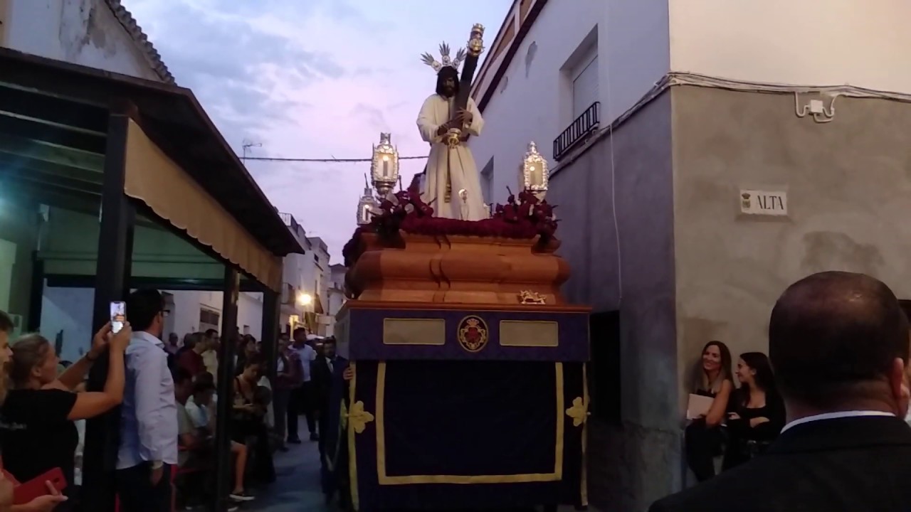 Salida procesional por el 75 aniversario de la Hermandad del Nazareno