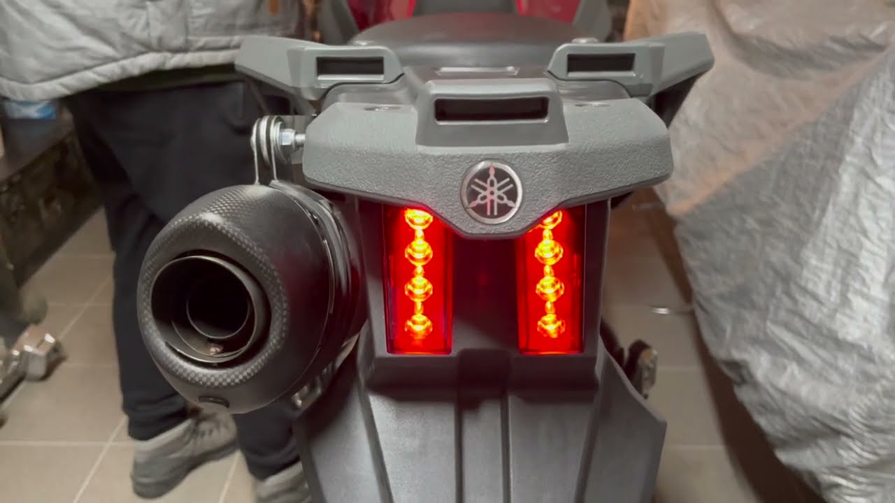 Exan exhaust installation | Yamaha XT660Z Tenere