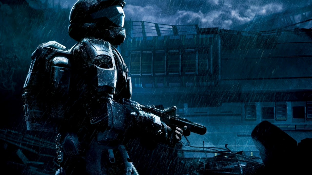 Halo 3: ODST - Quiet Mix (w/ Rain SFX)