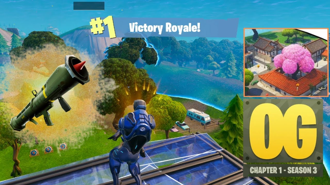 *NEW* LUCKY LANDING And GUIDED MISSILE Are BACK!! (Fortnite gameplay no commentary)